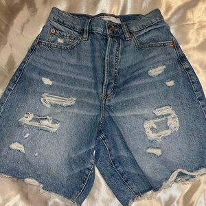 Garage jean shorts.